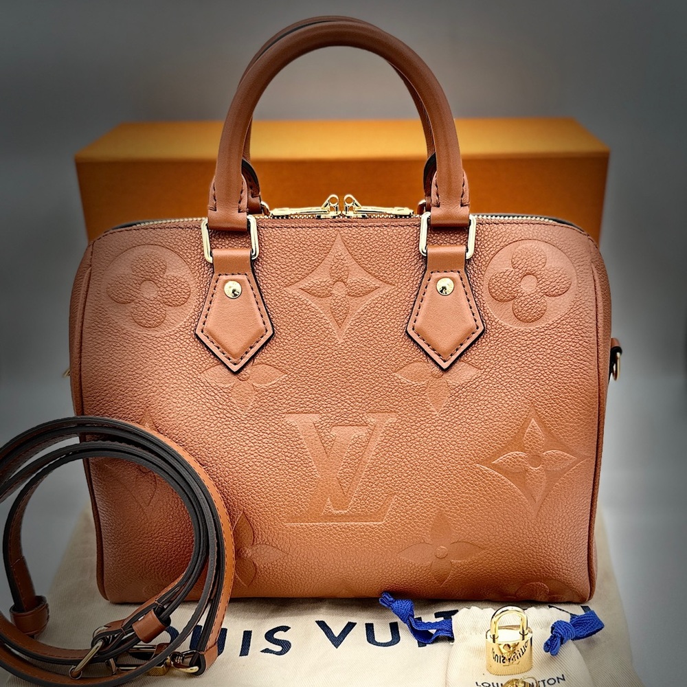 Louis Vuitton Speedy 25 Cognac